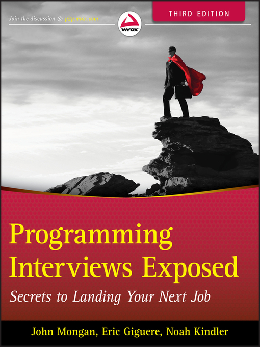 Title details for Programming Interviews Exposed by John Mongan - Wait list